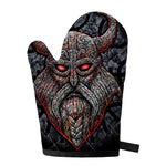 Ancient Viking Norse God Odin Print Single Oven Mitt