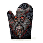 Ancient Viking Norse God Odin Print Single Oven Mitt