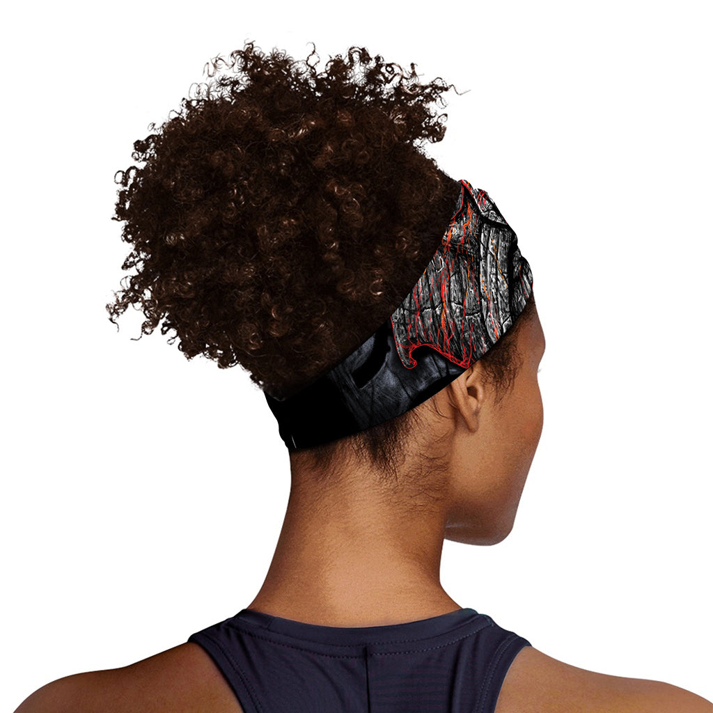 Ancient Viking Norse God Odin Print Sports Headband