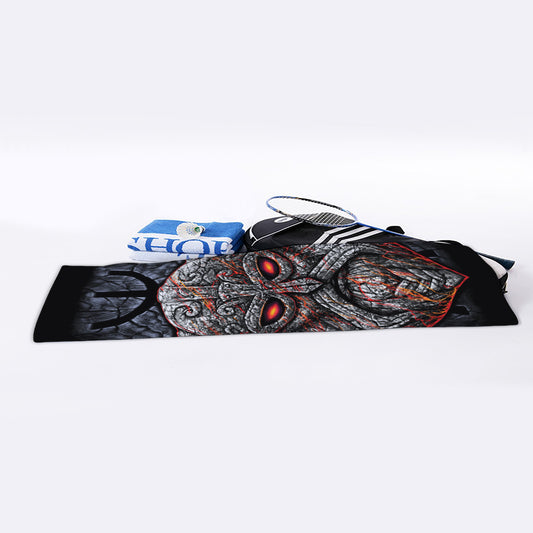 Ancient Viking Norse God Odin Print Sports Towel