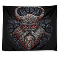 Ancient Viking Norse God Odin Print Tapestry