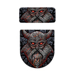 Ancient Viking Norse God Odin Print Toilet Lid And Tank Cover Set