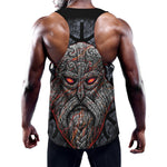 Ancient Viking Norse God Odin Print Training Tank Top