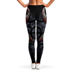Ancient Viking Norse God Odin Print Women's Leggings