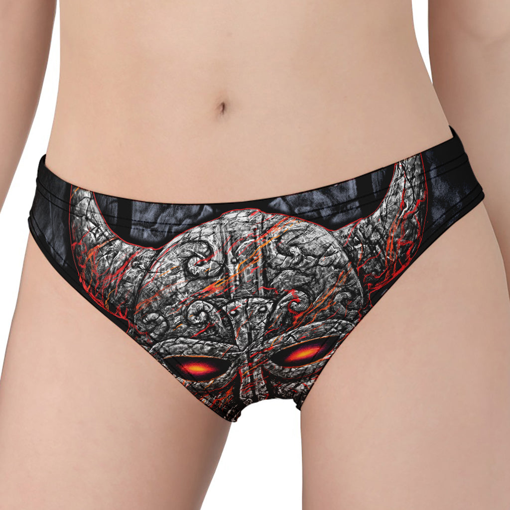 Ancient Viking Norse God Odin Print Women's Panties