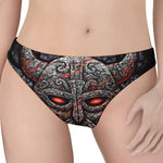 Ancient Viking Norse God Odin Print Women's Thong