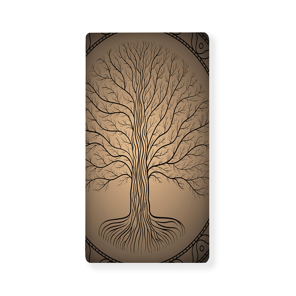 Ancient Yggdrasil Tree Print Baby Crib Sheet