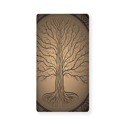 Ancient Yggdrasil Tree Print Baby Crib Sheet