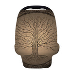 Ancient Yggdrasil Tree Print Baby Seat Cover