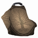 Ancient Yggdrasil Tree Print Baby Seat Cover
