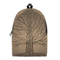 Ancient Yggdrasil Tree Print School Backpack