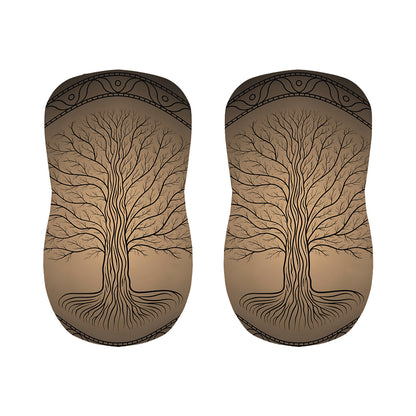 Ancient Yggdrasil Tree Print Bar Stool Covers