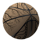 Ancient Yggdrasil Tree Print Basketball