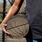 Ancient Yggdrasil Tree Print Basketball