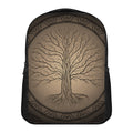 Ancient Yggdrasil Tree Print Casual Backpack