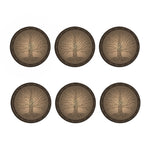 Ancient Yggdrasil Tree Print Coaster Set