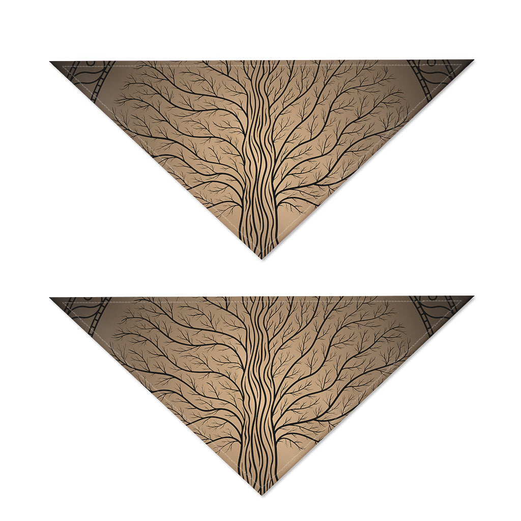 Ancient Yggdrasil Tree Print Dog Bandana