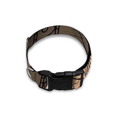 Ancient Yggdrasil Tree Print Dog Collar