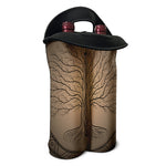Ancient Yggdrasil Tree Print Double Neoprene Wine Tote