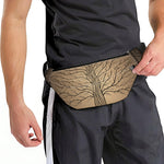 Ancient Yggdrasil Tree Print Fanny Pack