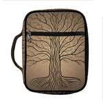 Ancient Yggdrasil Tree Print Front Pocket Bible Bag