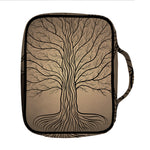 Ancient Yggdrasil Tree Print Front Pocket Bible Bag