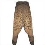 Ancient Yggdrasil Tree Print Hammer Pants