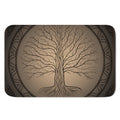 Ancient Yggdrasil Tree Print Indoor Door Mat