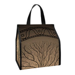 Ancient Yggdrasil Tree Print Insulated Lunch Tote