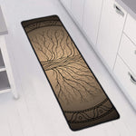 Ancient Yggdrasil Tree Print Long Kitchen Mat