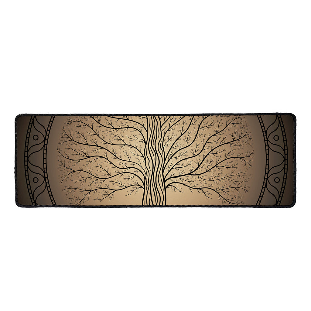 Ancient Yggdrasil Tree Print Long Kitchen Mat