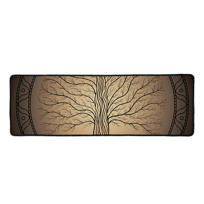 Ancient Yggdrasil Tree Print Long Kitchen Mat
