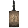Ancient Yggdrasil Tree Print Luggage Tag