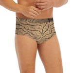 Ancient Yggdrasil Tree Print Men's Briefs