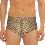 Ancient Yggdrasil Tree Print Men's Triangle Swim Briefs