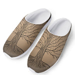 Ancient Yggdrasil Tree Print Mesh Casual Shoes