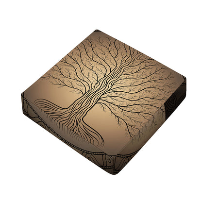 Ancient Yggdrasil Tree Print Outdoor Seat Cushion Cover