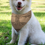 Ancient Yggdrasil Tree Print Over The Collar Dog Bandana