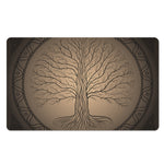 Ancient Yggdrasil Tree Print Polyester Doormat