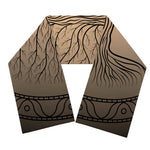 Ancient Yggdrasil Tree Print Scarf