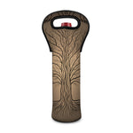 Ancient Yggdrasil Tree Print Single Neoprene Wine Tote