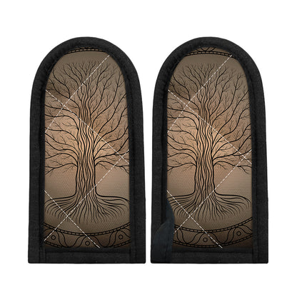 Ancient Yggdrasil Tree Print Skillet Handle Cover