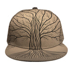 Ancient Yggdrasil Tree Print Snapback Cap
