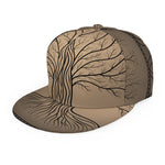 Ancient Yggdrasil Tree Print Snapback Cap