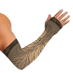 Ancient Yggdrasil Tree Print Sun Protection Arm Sleeves