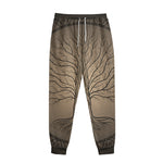 Ancient Yggdrasil Tree Print Sweatpants