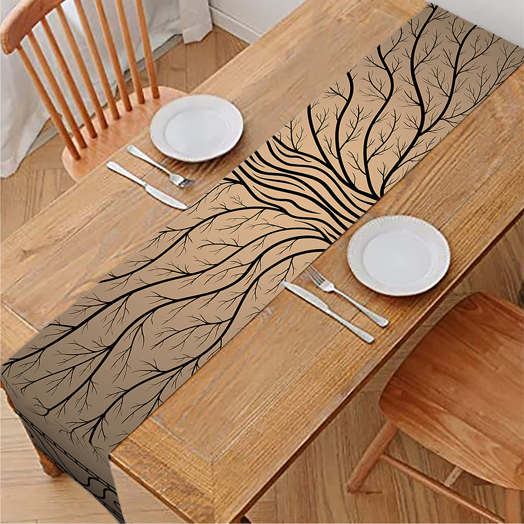Ancient Yggdrasil Tree Print Table Runner