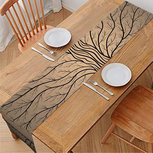 Ancient Yggdrasil Tree Print Table Runner