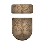 Ancient Yggdrasil Tree Print Toilet Lid And Tank Cover Set