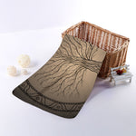 Ancient Yggdrasil Tree Print Towel